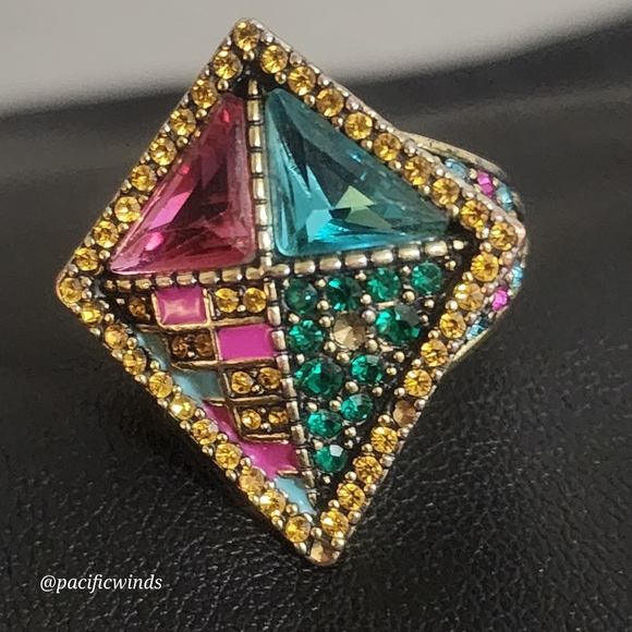 HEIDI DAUS MARY POPPINS RETURNS "UP FOR ANYTHING" KITE RING SIZE 7. c - Picture 8 of 12